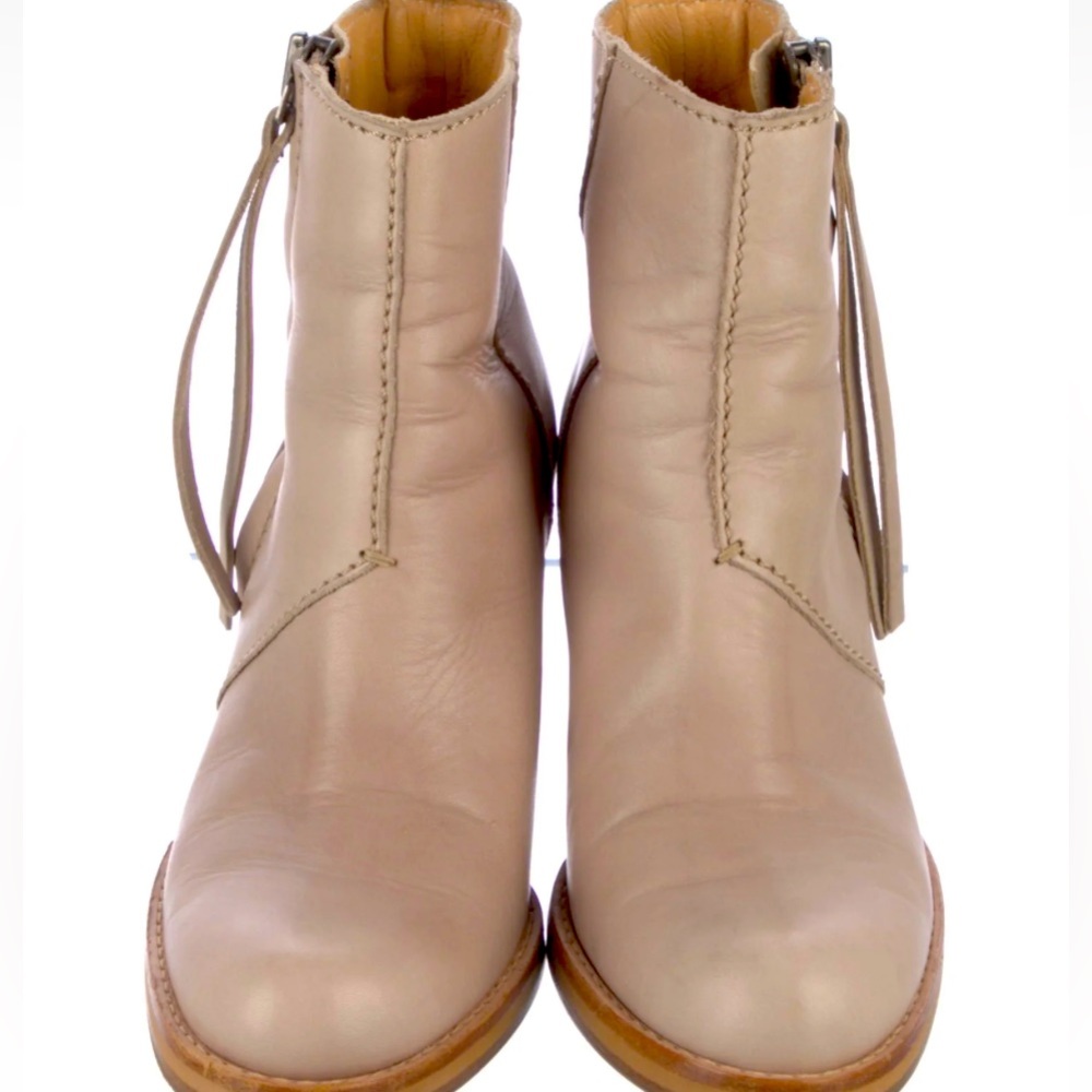 SOLD Acne Studios Pistol Leather Cowboy Ankle Boots size 37 - Picture 3 of 5